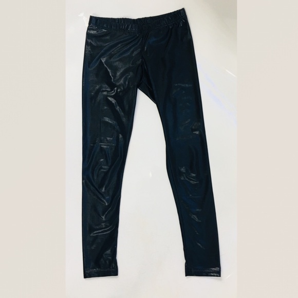 2b Bebe Faux Leather Spandex Leggings - Picture 3 of 6